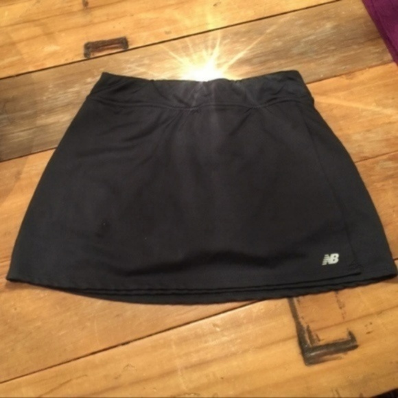 New Balance Pants - New Balance Black Running Tennis Skirt